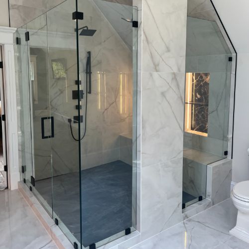 Frameless Door Panel and Return Clips  Image